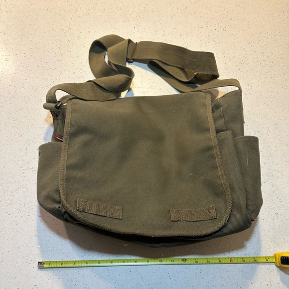 Rapid Dominance unisex Large Army Messenger Bag - Picture 12 of 12